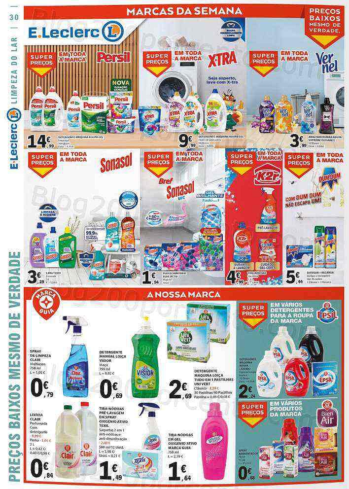 Antevisão Folheto E-LECLERC Promoções de 9 a 15 junho