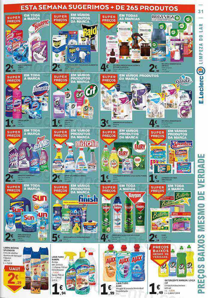 Antevisão Folheto E-LECLERC Promoções de 9 a 15 junho