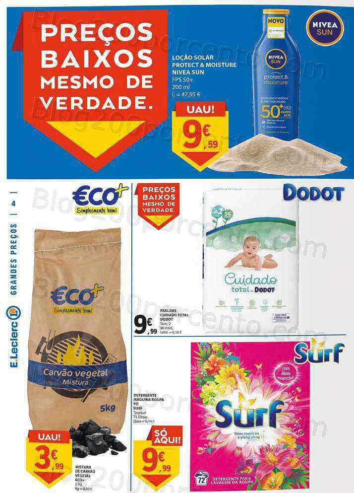 Antevisão Folheto E-LECLERC Promoções de 9 a 15 junho