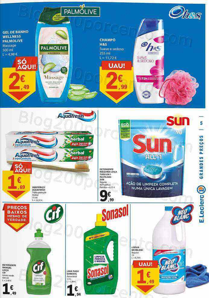 Antevisão Folheto E-LECLERC Promoções de 9 a 15 junho