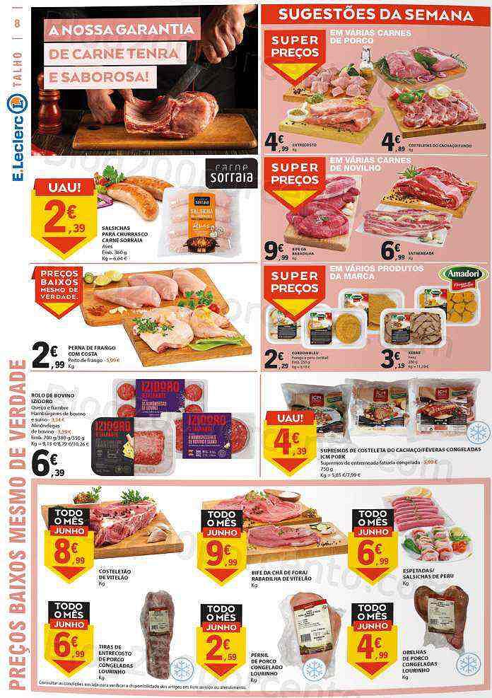 Antevisão Folheto E-LECLERC Promoções de 9 a 15 junho