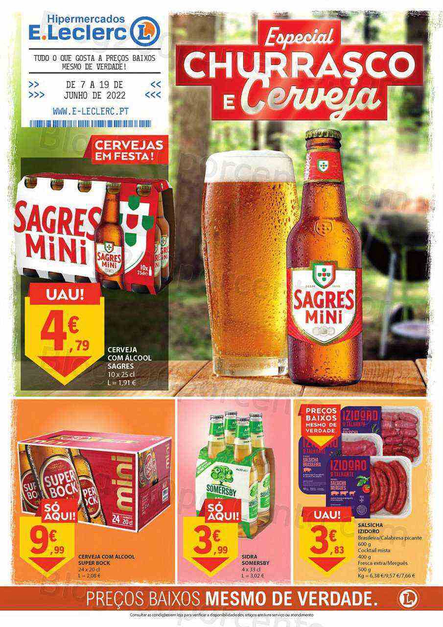Antevisão Folheto E-LECLERC Churrasco