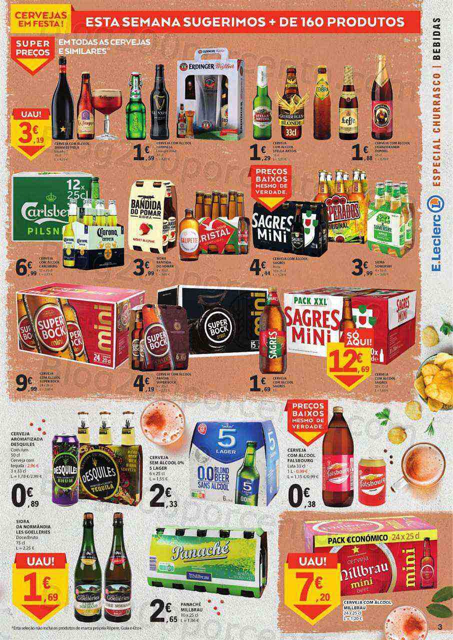 Antevisão Folheto E-LECLERC Churrasco