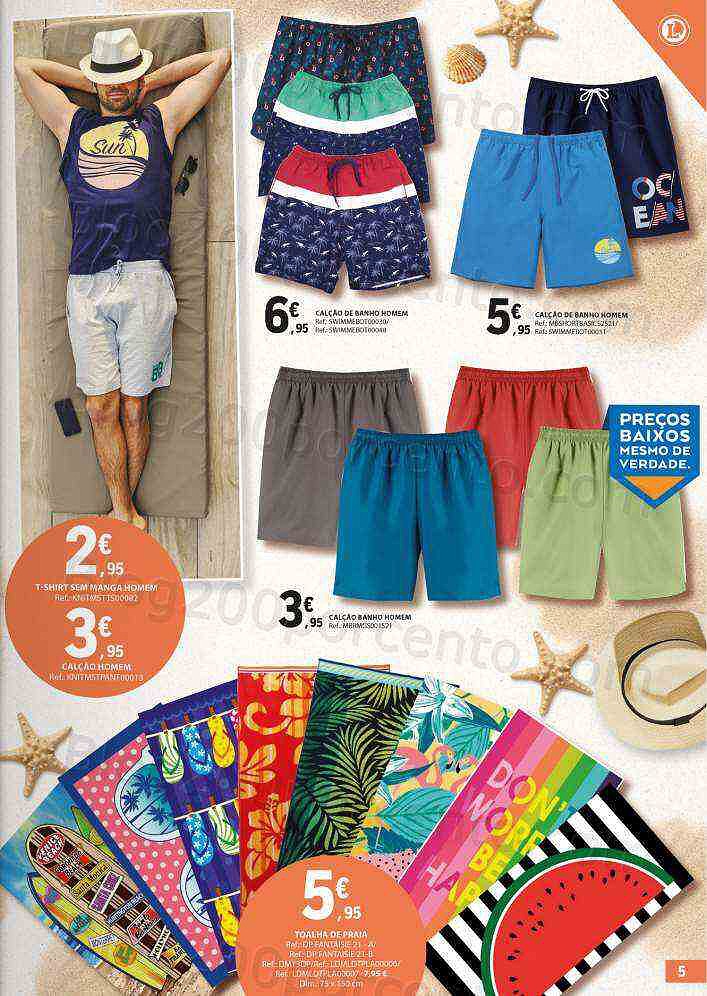 Antevisão Folheto E-LECLERC Especial Verão Promoções de 21 junho a 10 julho