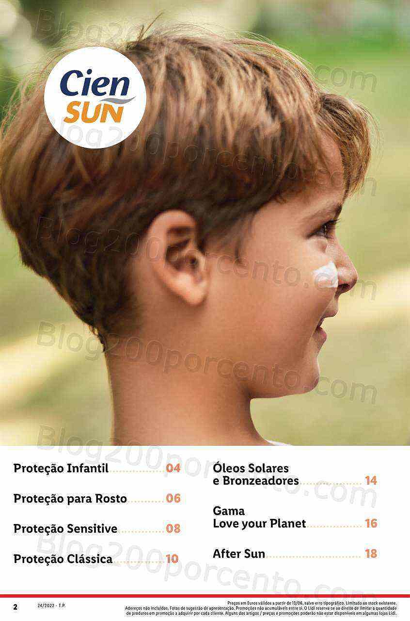 Antevisão Folheto LIDL Especial Verão Promoções a partir de 13 junho