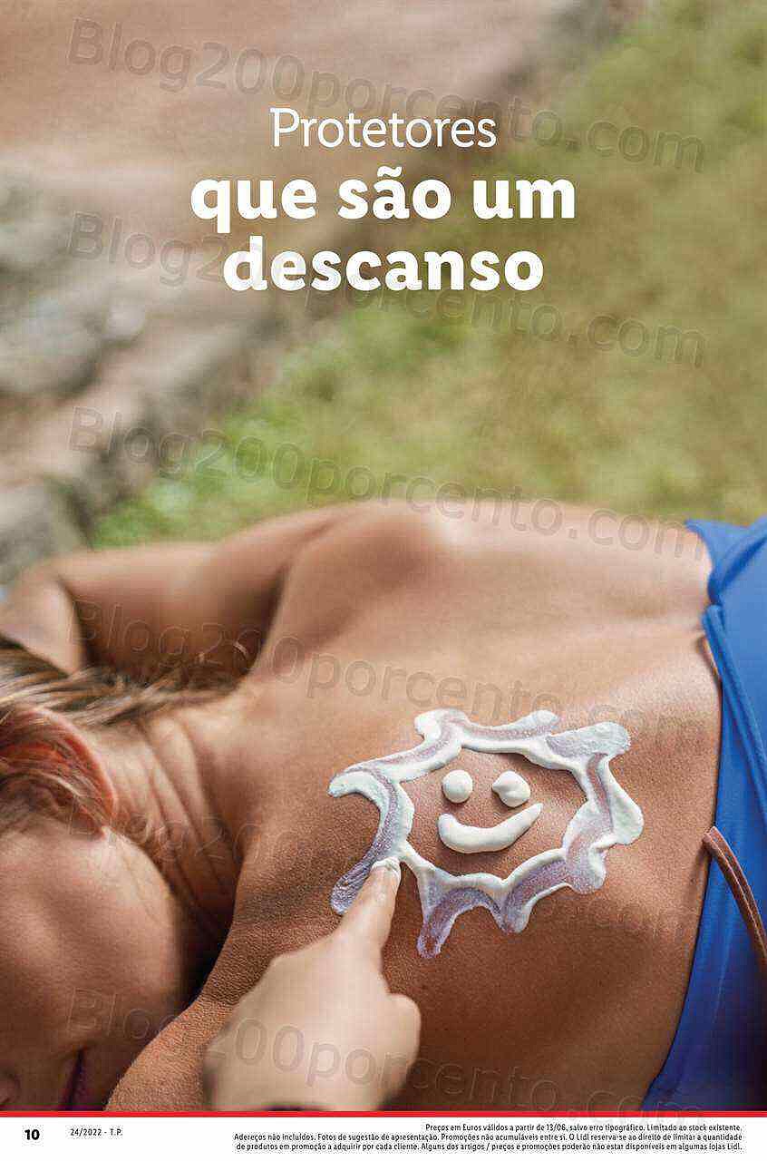Antevisão Folheto LIDL Especial Verão Promoções a partir de 13 junho