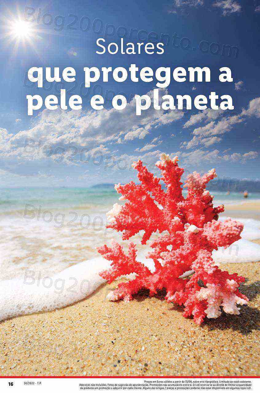 Antevisão Folheto LIDL Especial Verão Promoções a partir de 13 junho