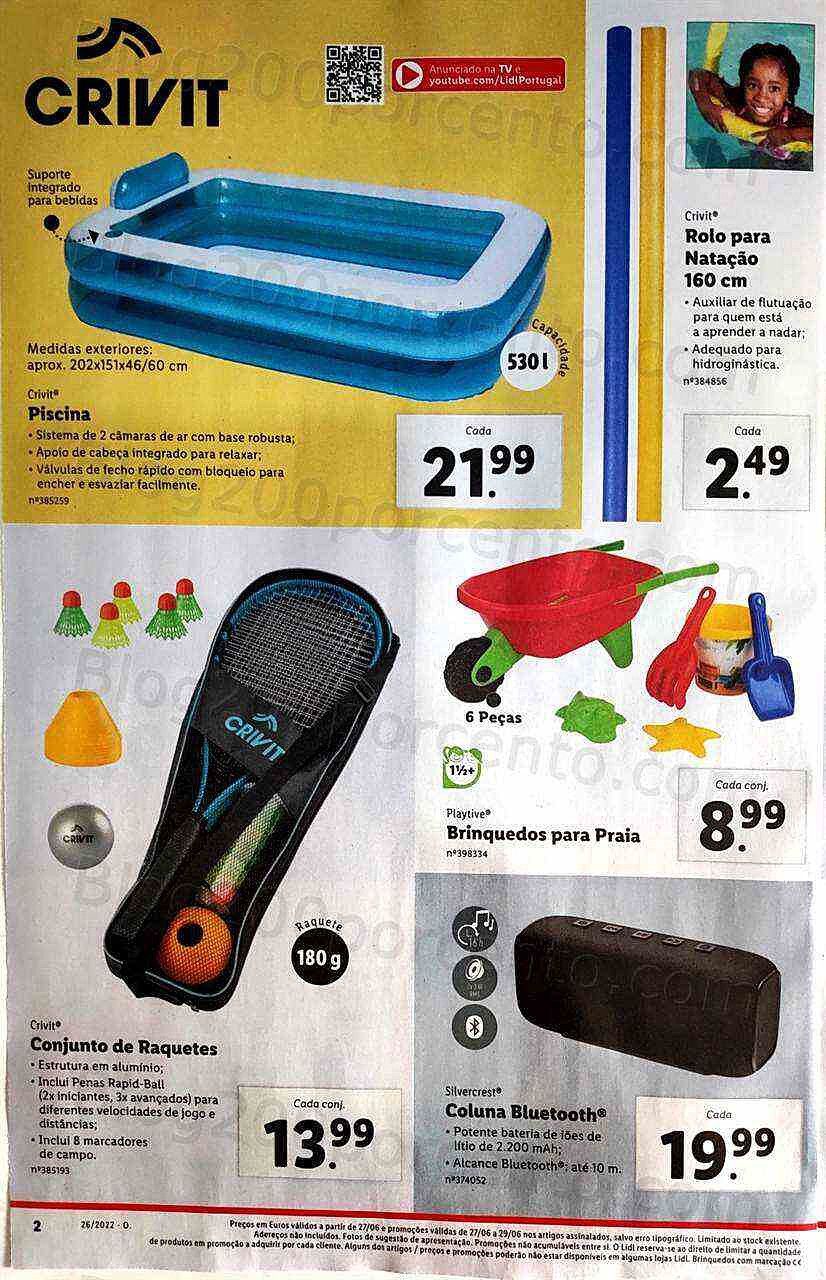 Antevisão Folheto LIDL Promoções de 27 junho a 3 julho