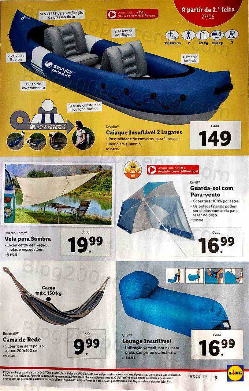 Antevisão Folheto LIDL Promoções de 27 junho a 3 julho