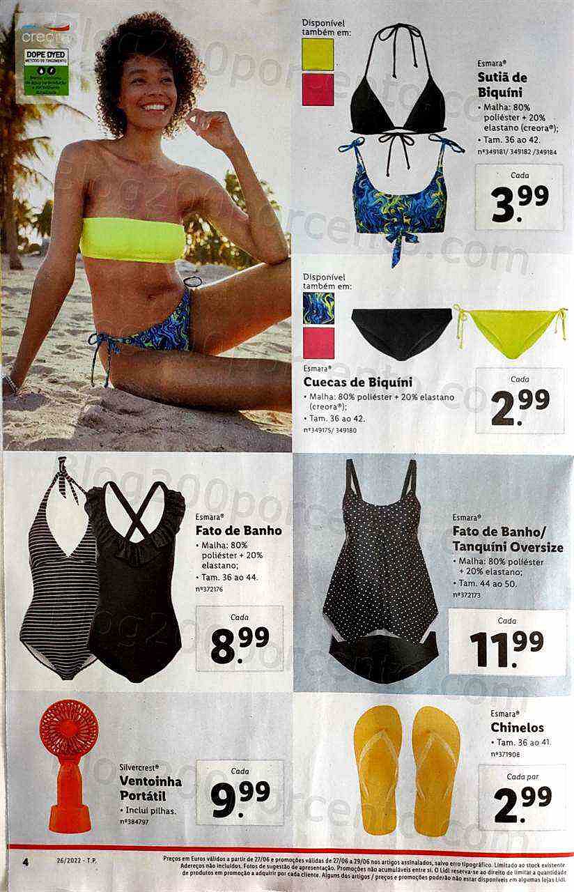 Antevisão Folheto LIDL Promoções de 27 junho a 3 julho