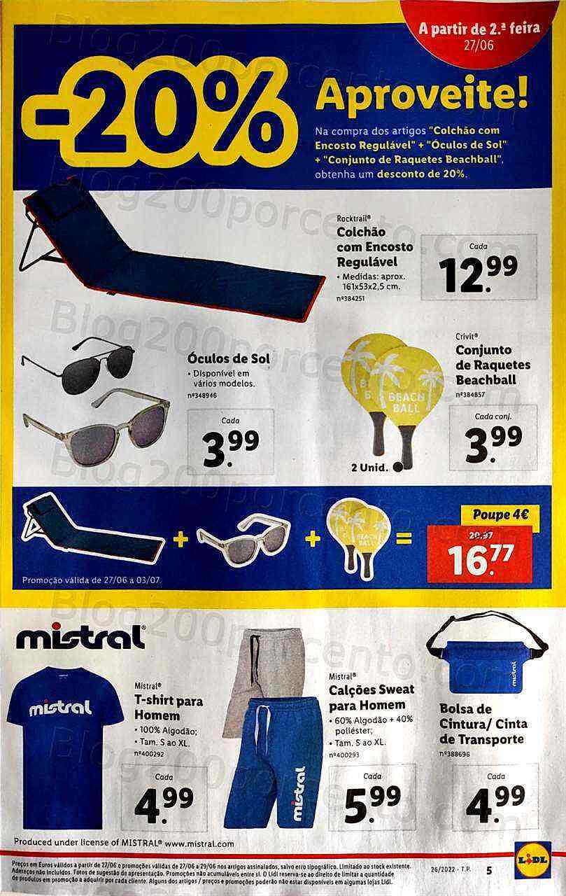 Antevisão Folheto LIDL Promoções de 27 junho a 3 julho