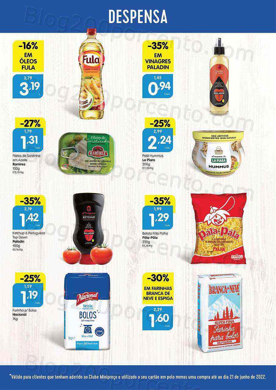 Antevisão Folheto MINIPREÇO Promoções de 23 a 29 junho