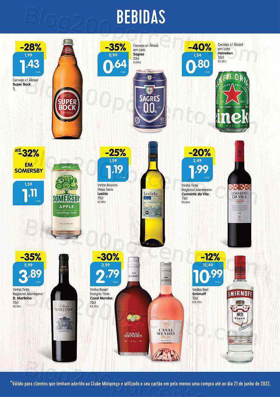 Antevisão Folheto MINIPREÇO Promoções de 23 a 29 junho