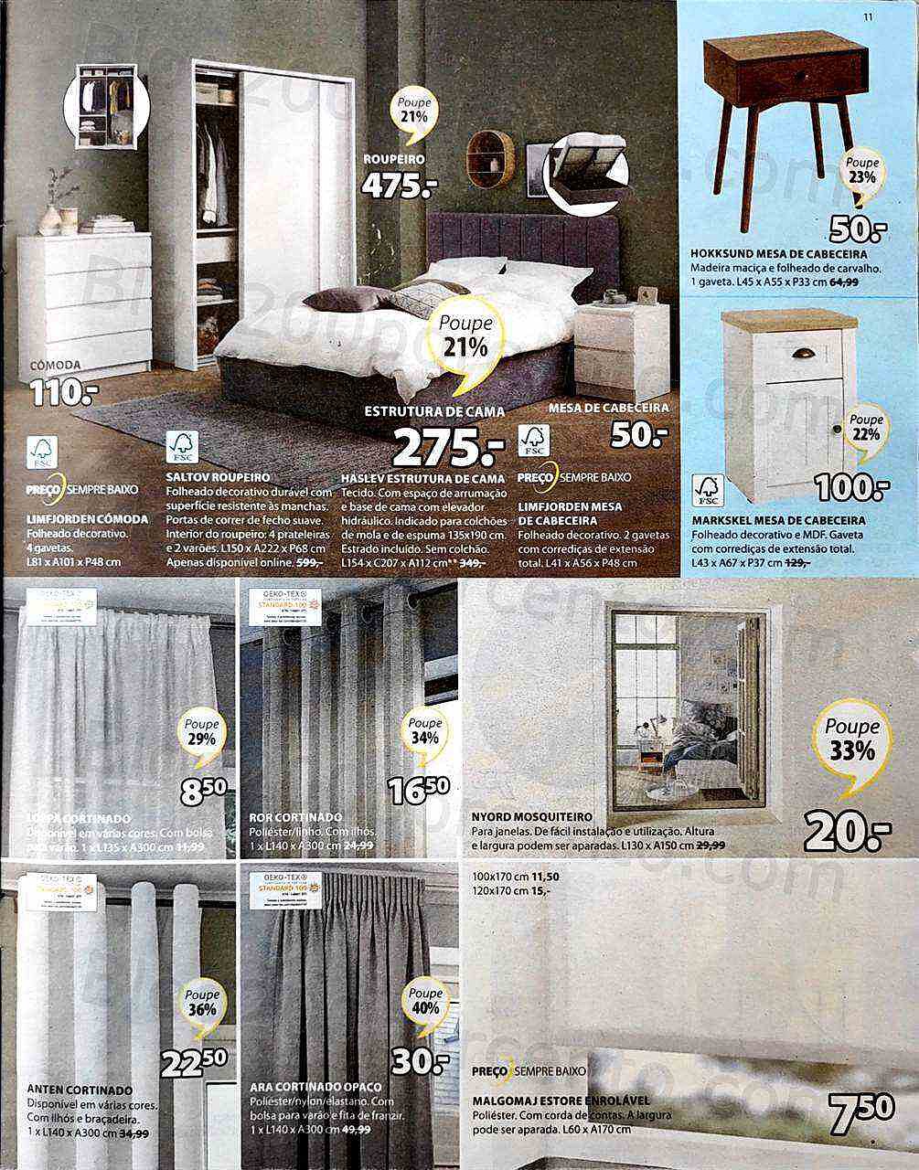 Antevisão Folheto JYSK Promoções de 16 a 22 junho