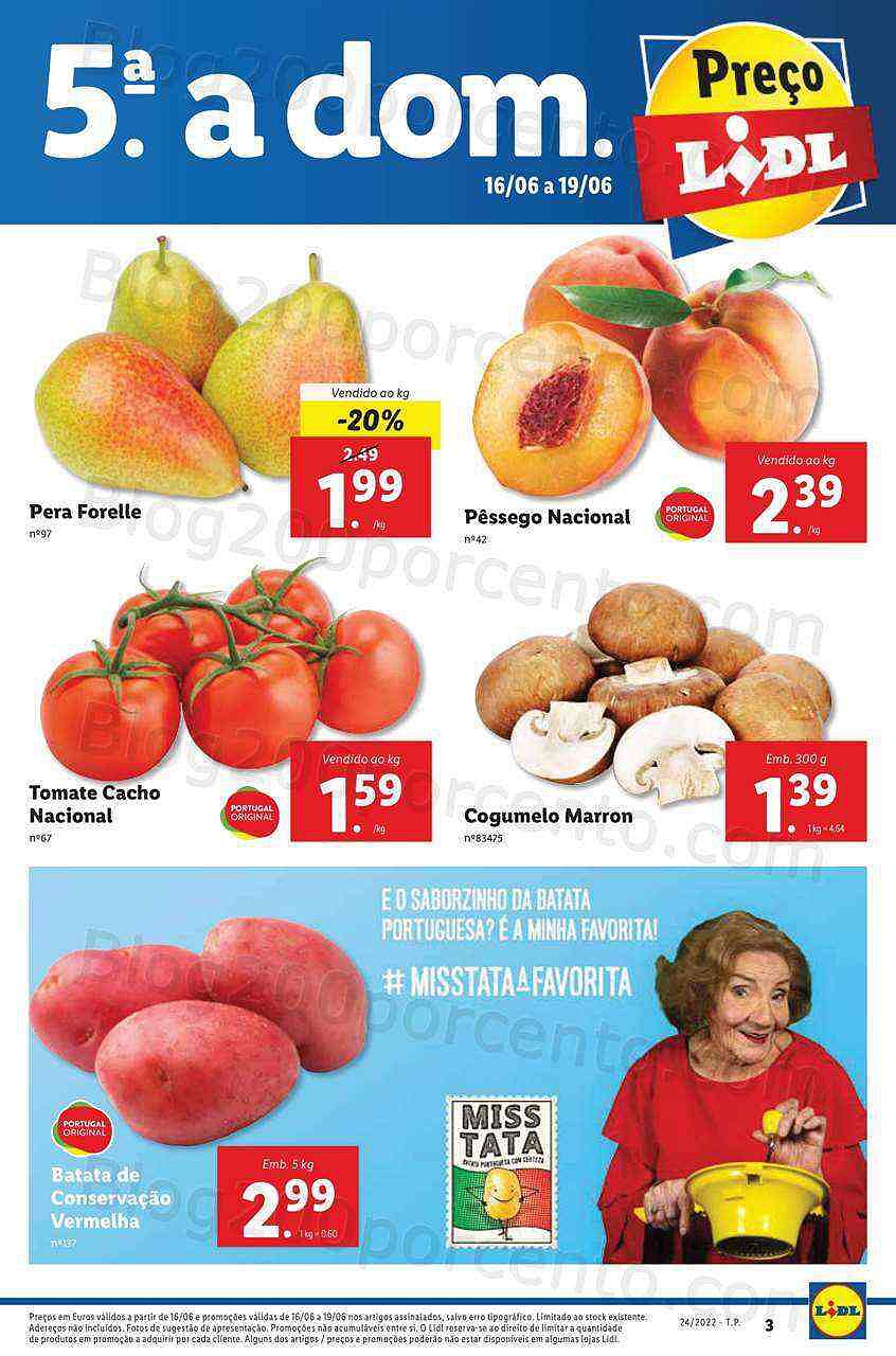 Antevisão Folheto LIDL Promoções de 13 a 19 junho Edição Digital