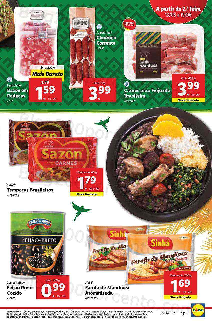Antevisão Folheto LIDL Promoções de 13 a 19 junho Edição Digital