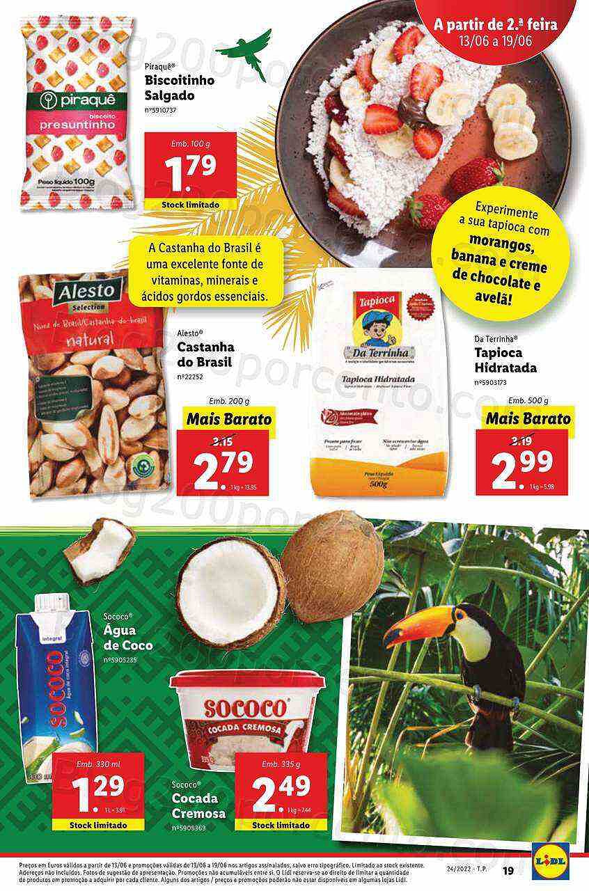 Antevisão Folheto LIDL Promoções de 13 a 19 junho Edição Digital