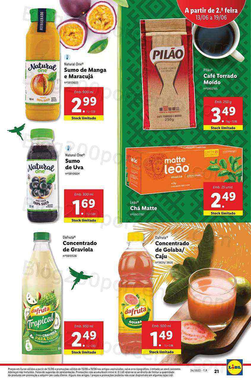 Antevisão Folheto LIDL Promoções de 13 a 19 junho Edição Digital