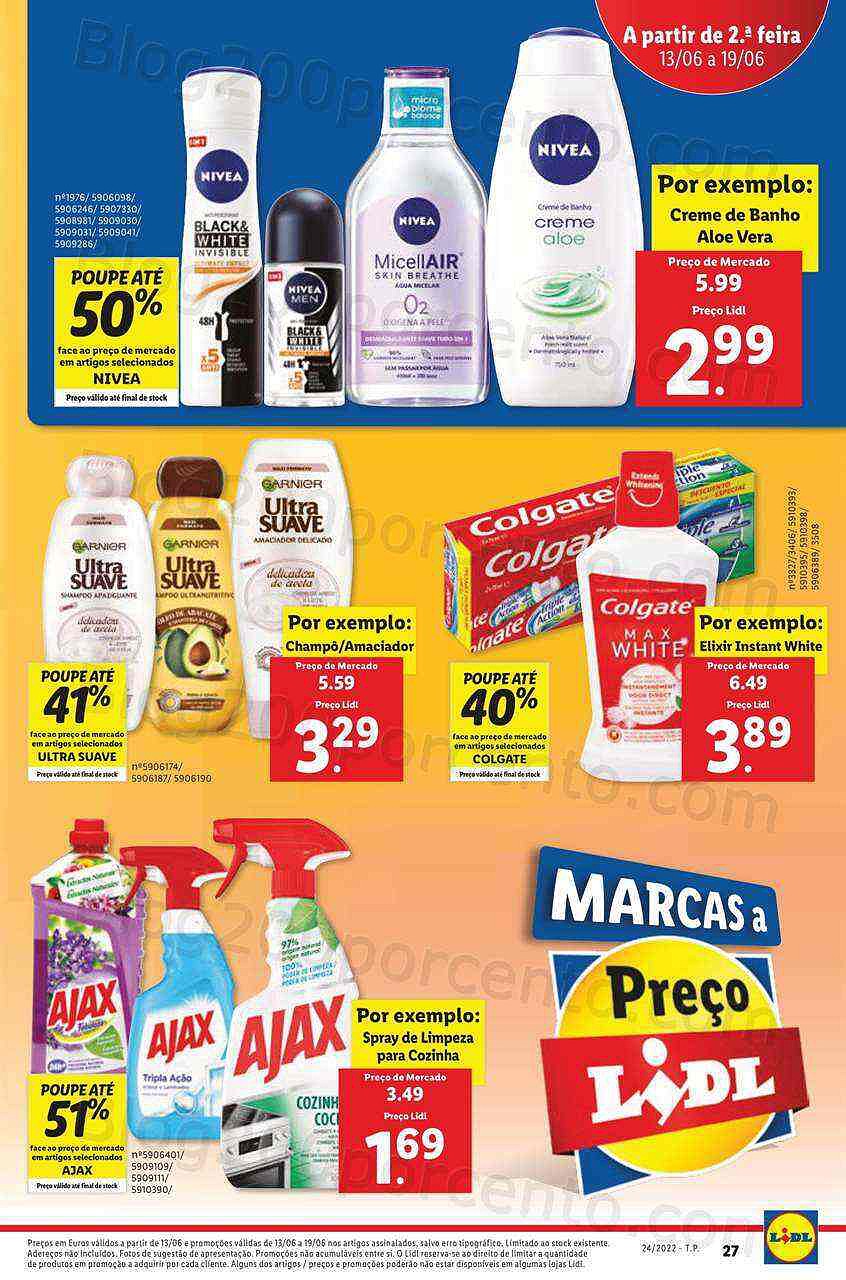 Antevisão Folheto LIDL Promoções de 13 a 19 junho Edição Digital