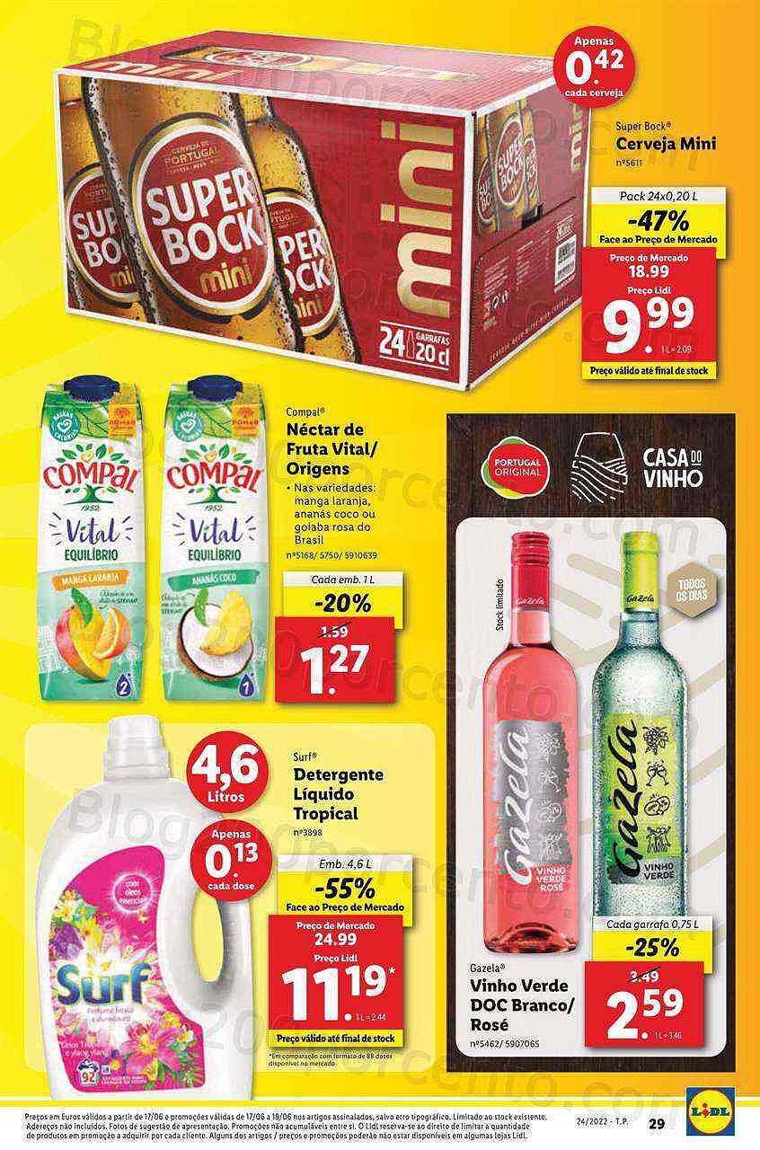 Antevisão Folheto LIDL Promoções de 13 a 19 junho Edição Digital