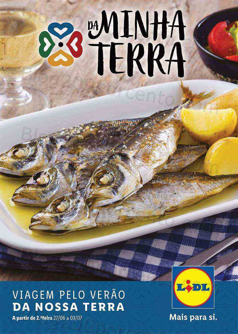 Antevisão Folheto LIDL Sabores Nacionais Promoções de 27 junho a 3 julho