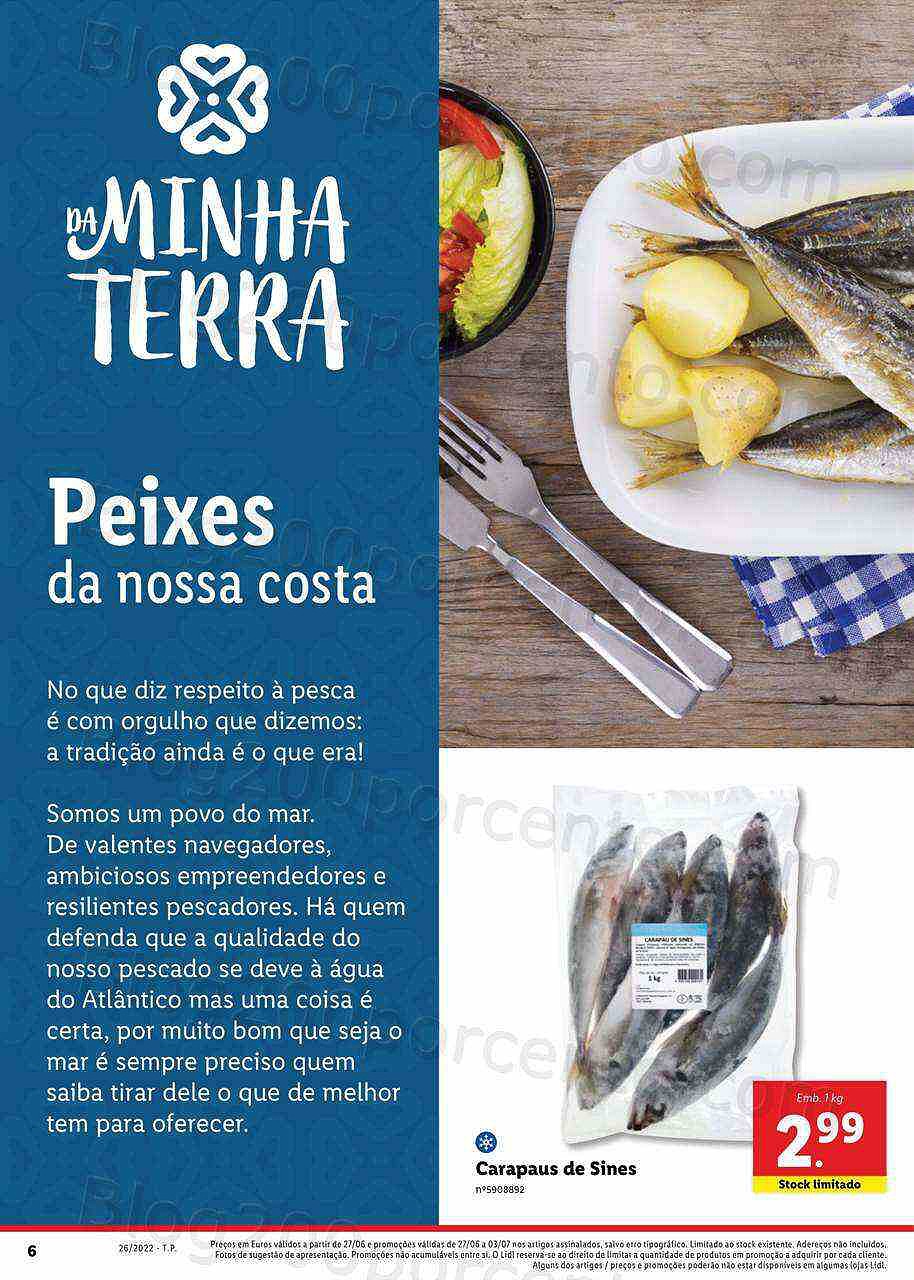 Antevisão Folheto LIDL Sabores Nacionais Promoções de 27 junho a 3 julho