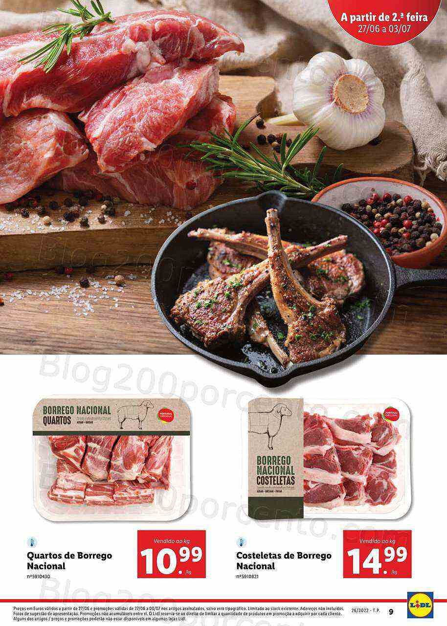 Antevisão Folheto LIDL Sabores Nacionais Promoções de 27 junho a 3 julho