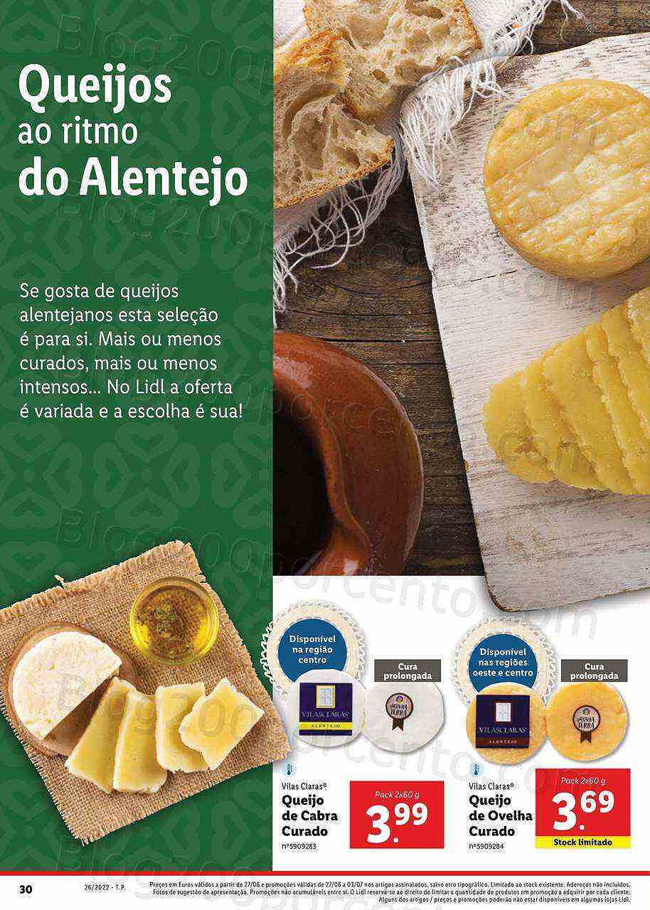 Antevisão Folheto LIDL Sabores Nacionais Promoções de 27 junho a 3 julho