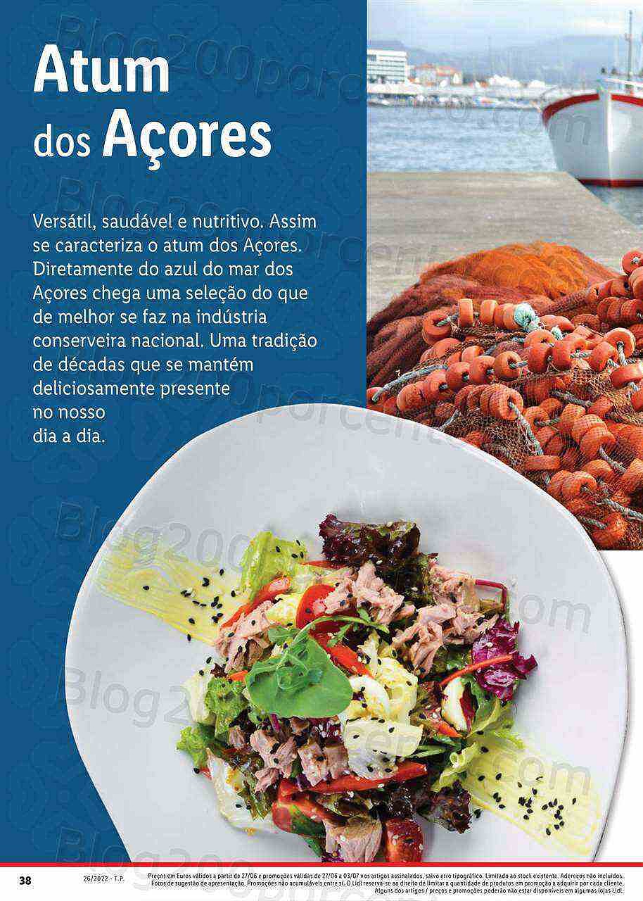 Antevisão Folheto LIDL Sabores Nacionais Promoções de 27 junho a 3 julho