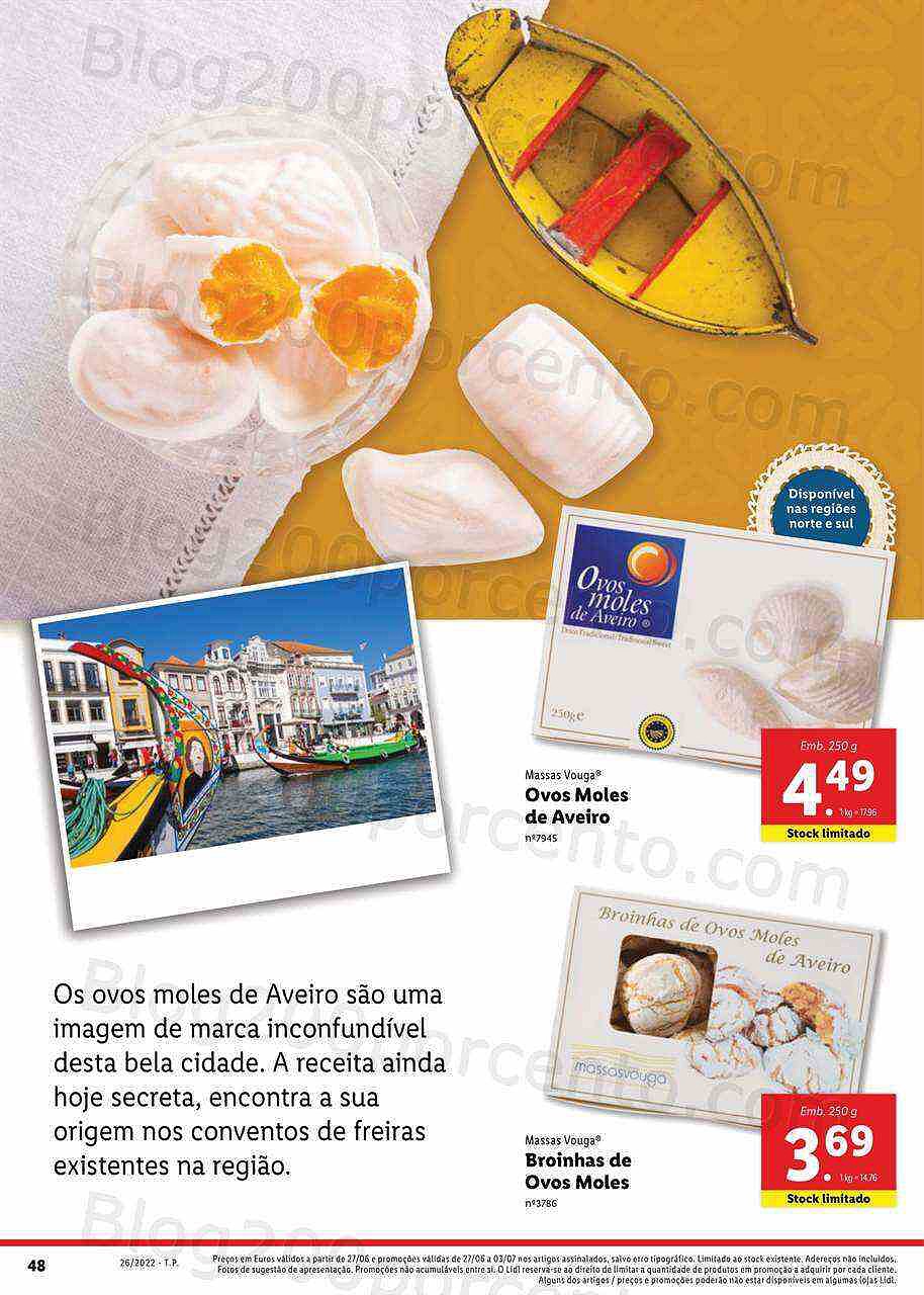 Antevisão Folheto LIDL Sabores Nacionais Promoções de 27 junho a 3 julho