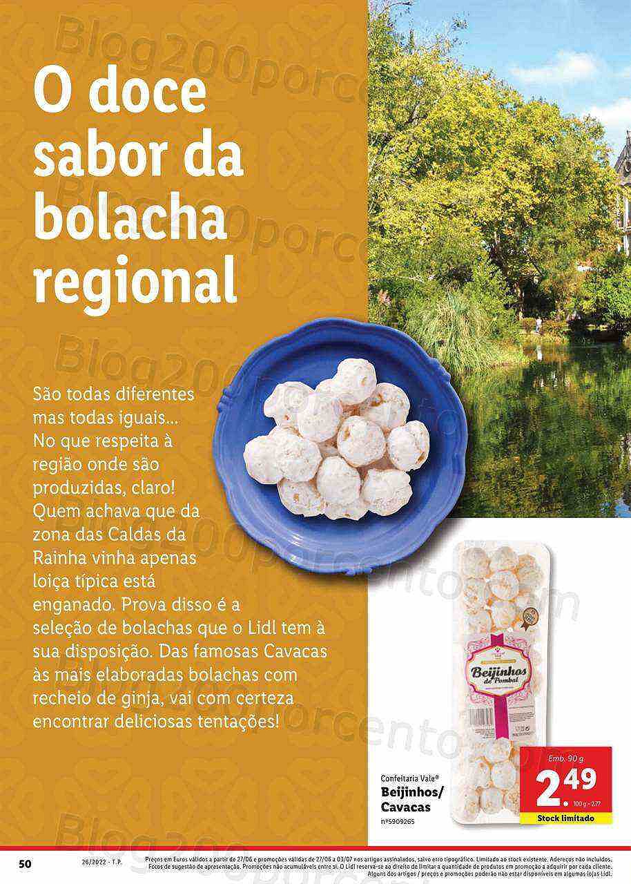 Antevisão Folheto LIDL Sabores Nacionais Promoções de 27 junho a 3 julho