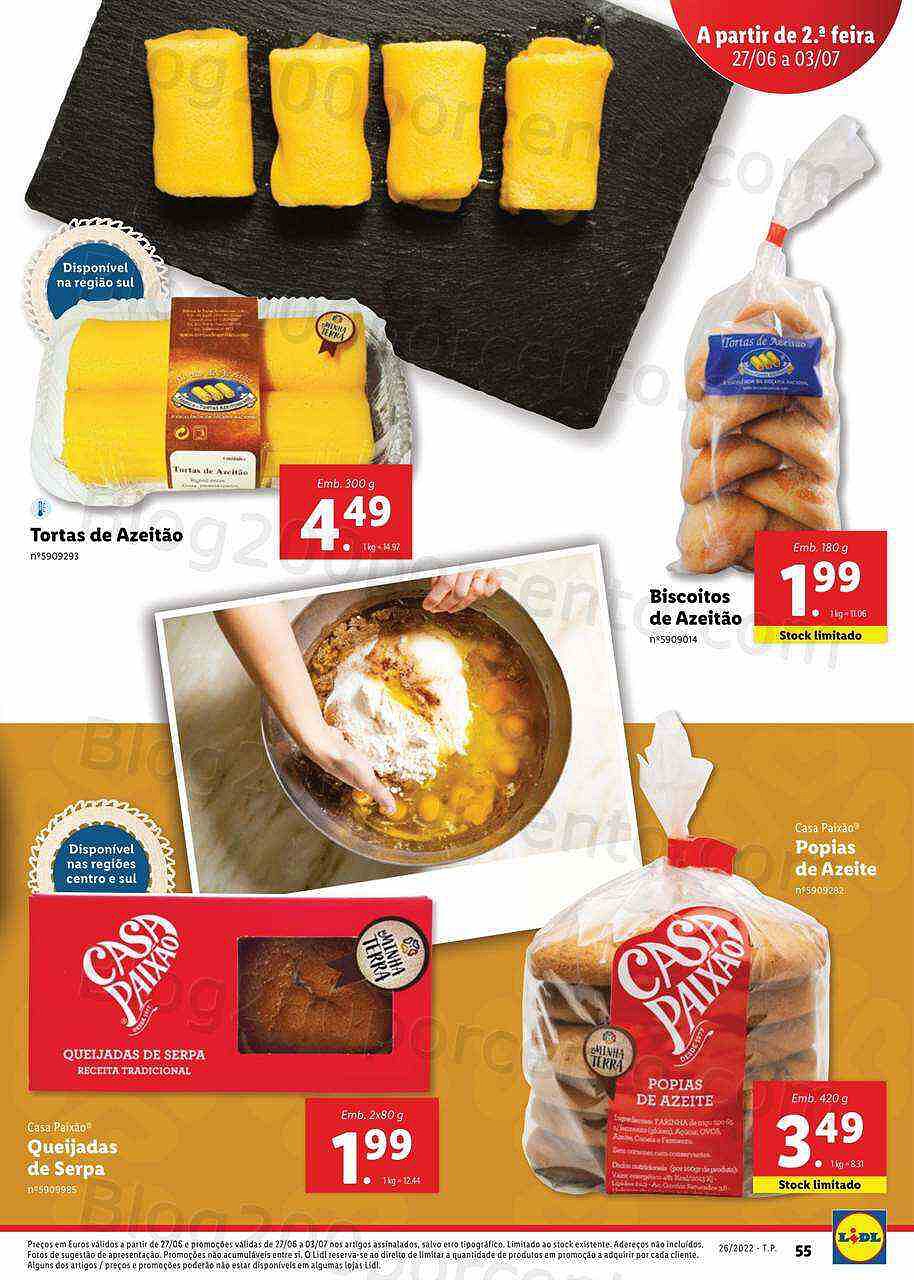 Antevisão Folheto LIDL Sabores Nacionais Promoções de 27 junho a 3 julho