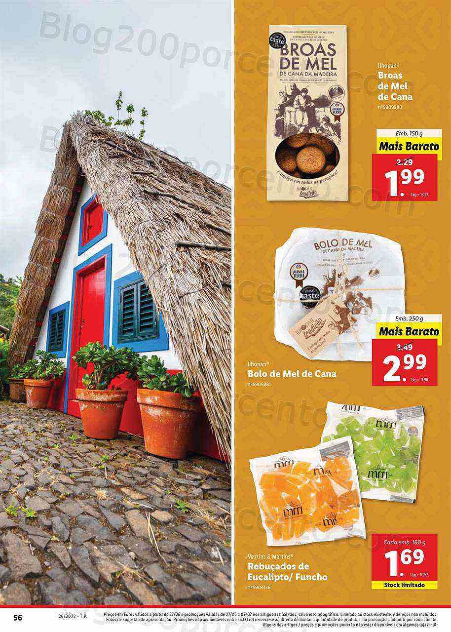 Antevisão Folheto LIDL Sabores Nacionais Promoções de 27 junho a 3 julho