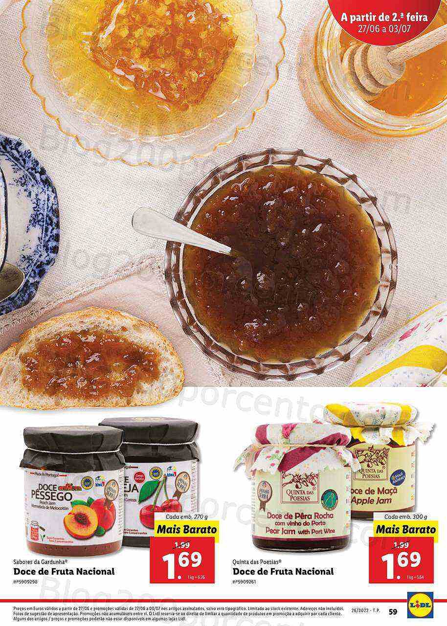 Antevisão Folheto LIDL Sabores Nacionais Promoções de 27 junho a 3 julho