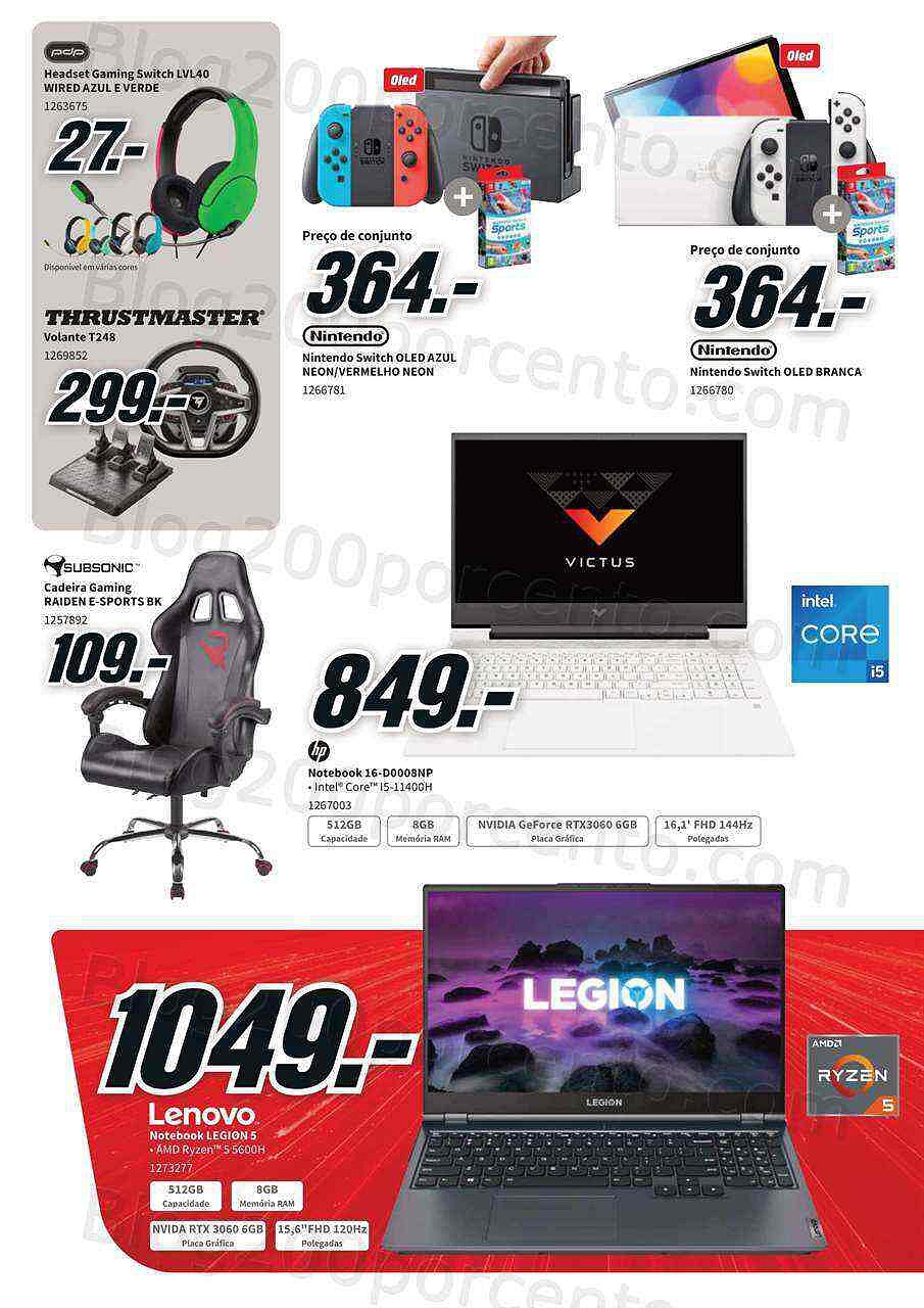 Antevisão Folheto MEDIA MARKT Promoções de 8 a 14 junho