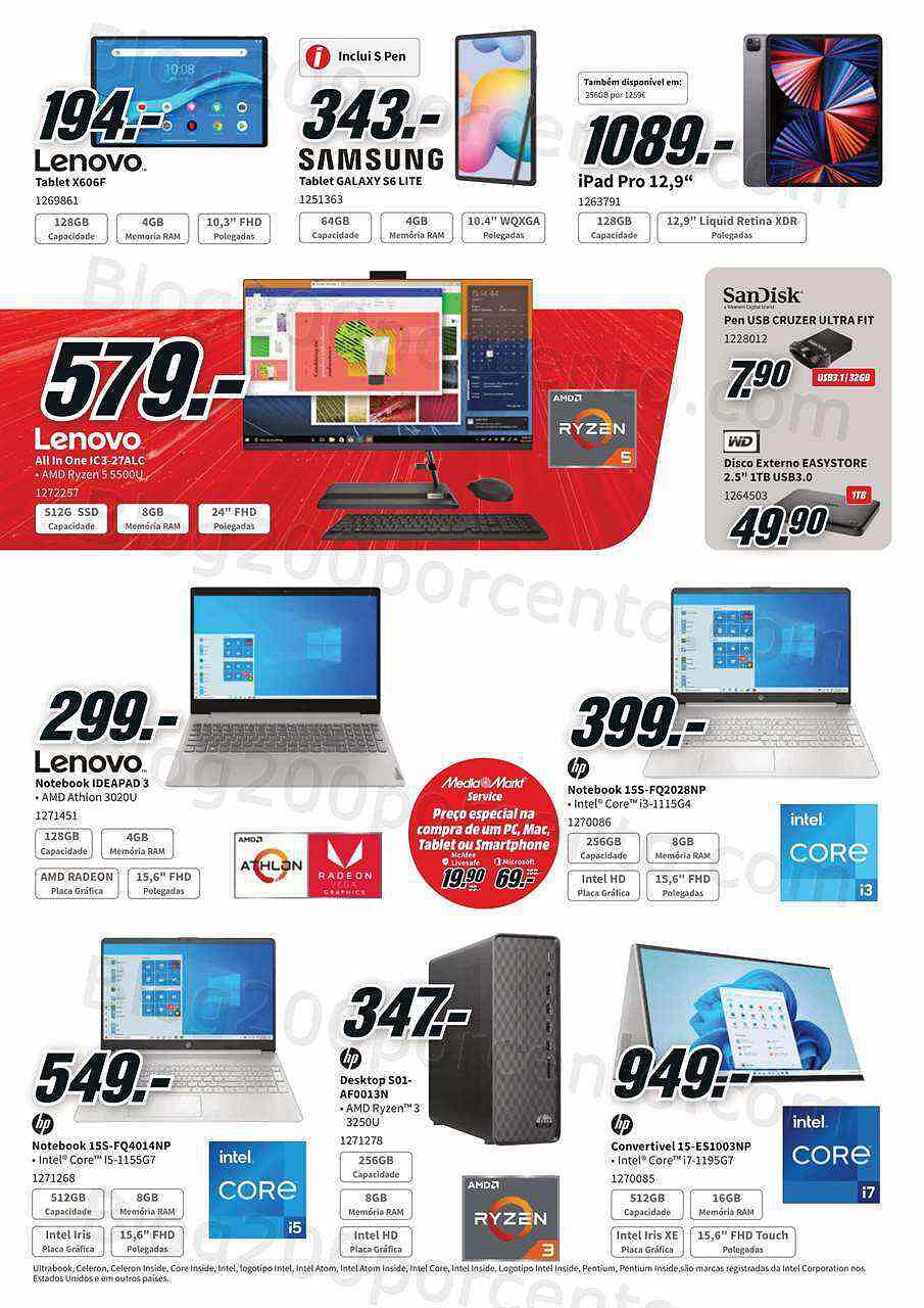 Antevisão Folheto MEDIA MARKT Promoções de 8 a 14 junho