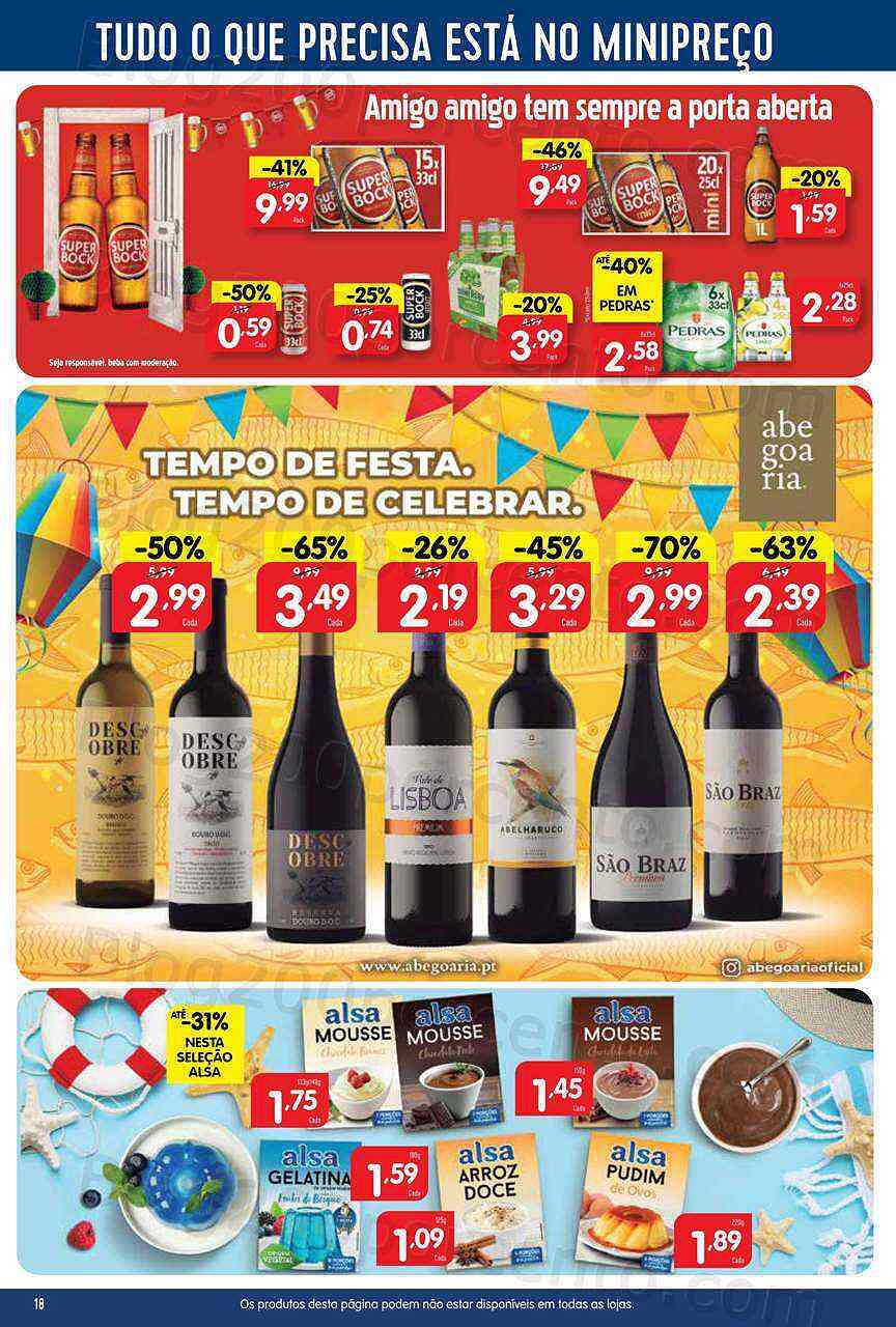 Antevisão Folheto MINIPREÇO Promoções de 16 a 22 junho