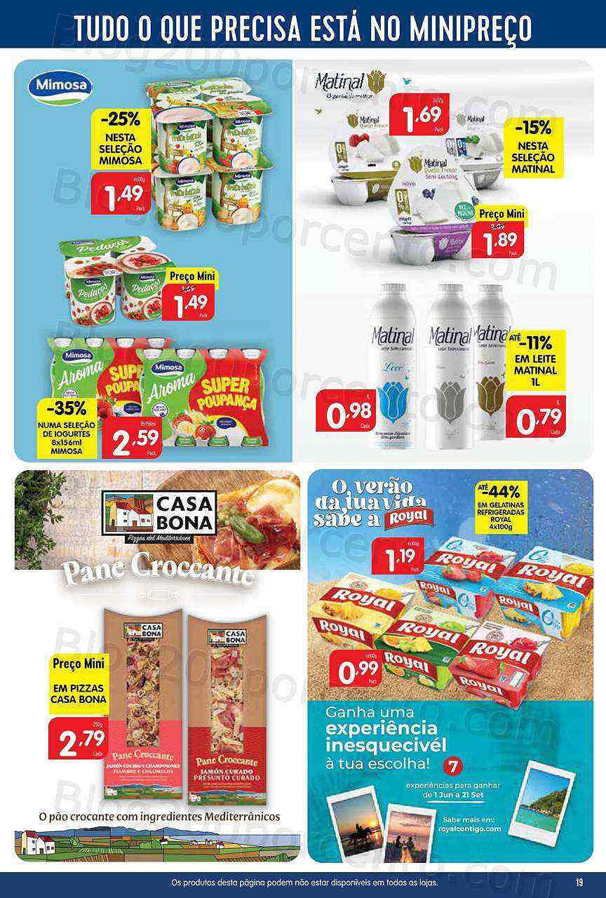 Antevisão Folheto MINIPREÇO Promoções de 16 a 22 junho