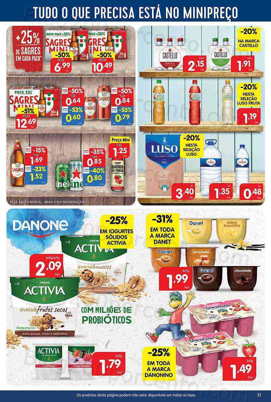 Antevisão Folheto MINIPREÇO Promoções de 23 a 29 junho