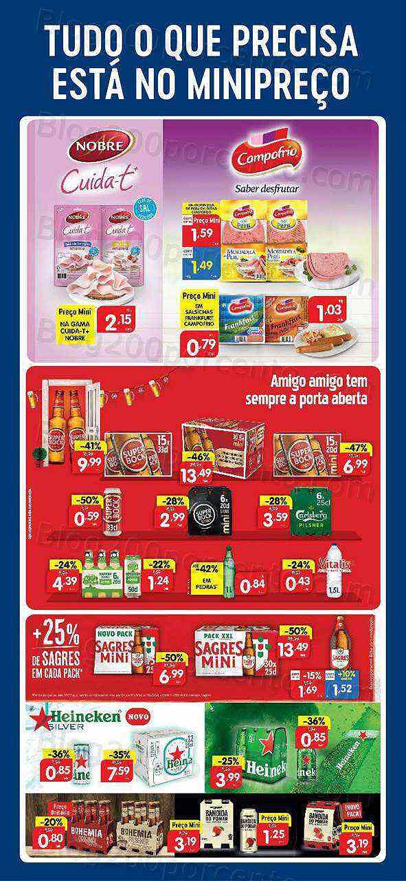 Antevisão Folheto MINIPREÇO Extra Promoções de 9 a 15 junho
