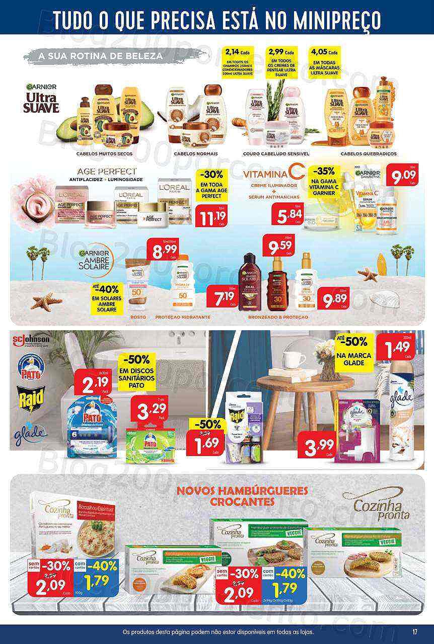 Antevisão Folheto MINIPREÇO Promoções de 9 a 15 junho