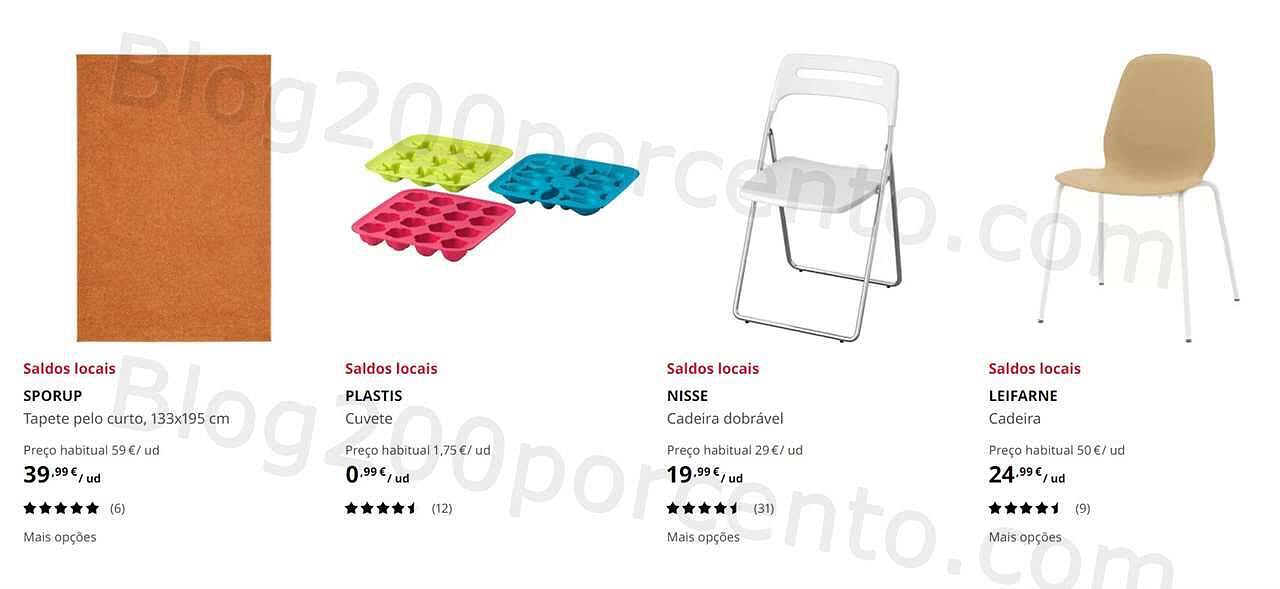 Antevisão Promoções IKEA Saldos Descontos de 9 a 30 junho