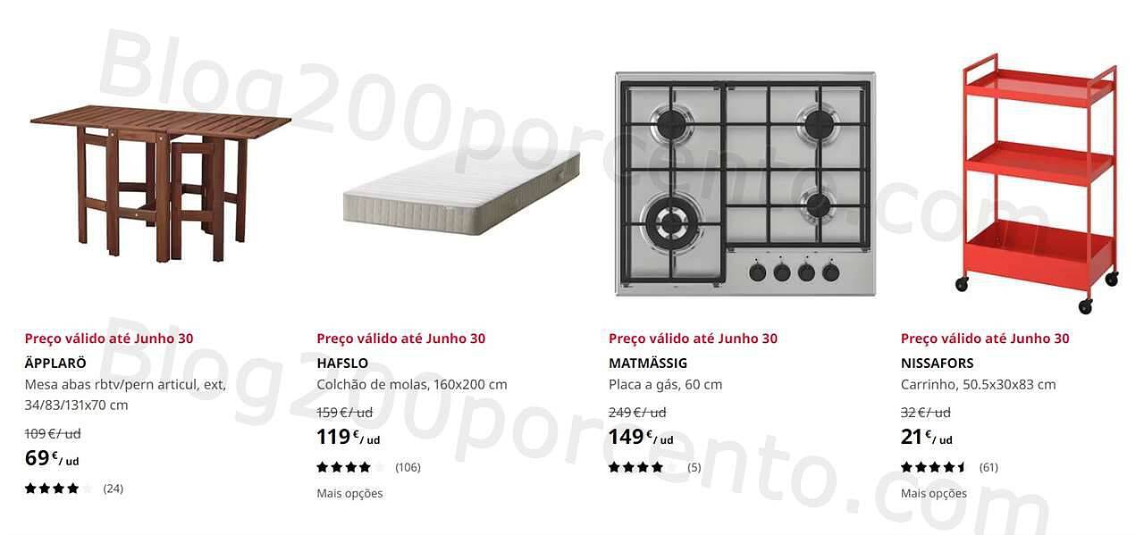 Antevisão Promoções IKEA Saldos Descontos de 9 a 30 junho