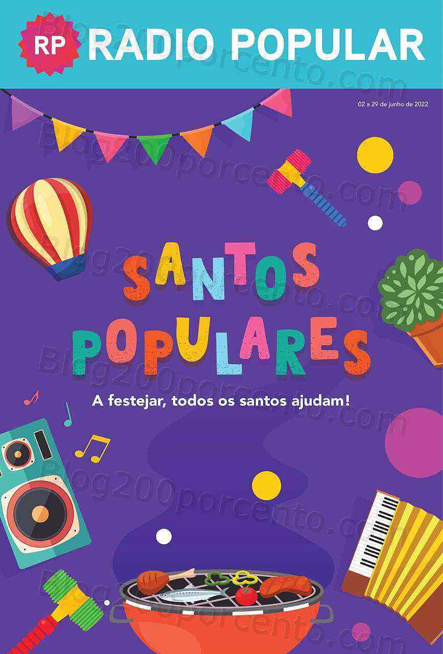 Antevisão Folheto sANTOS POPULARES RP