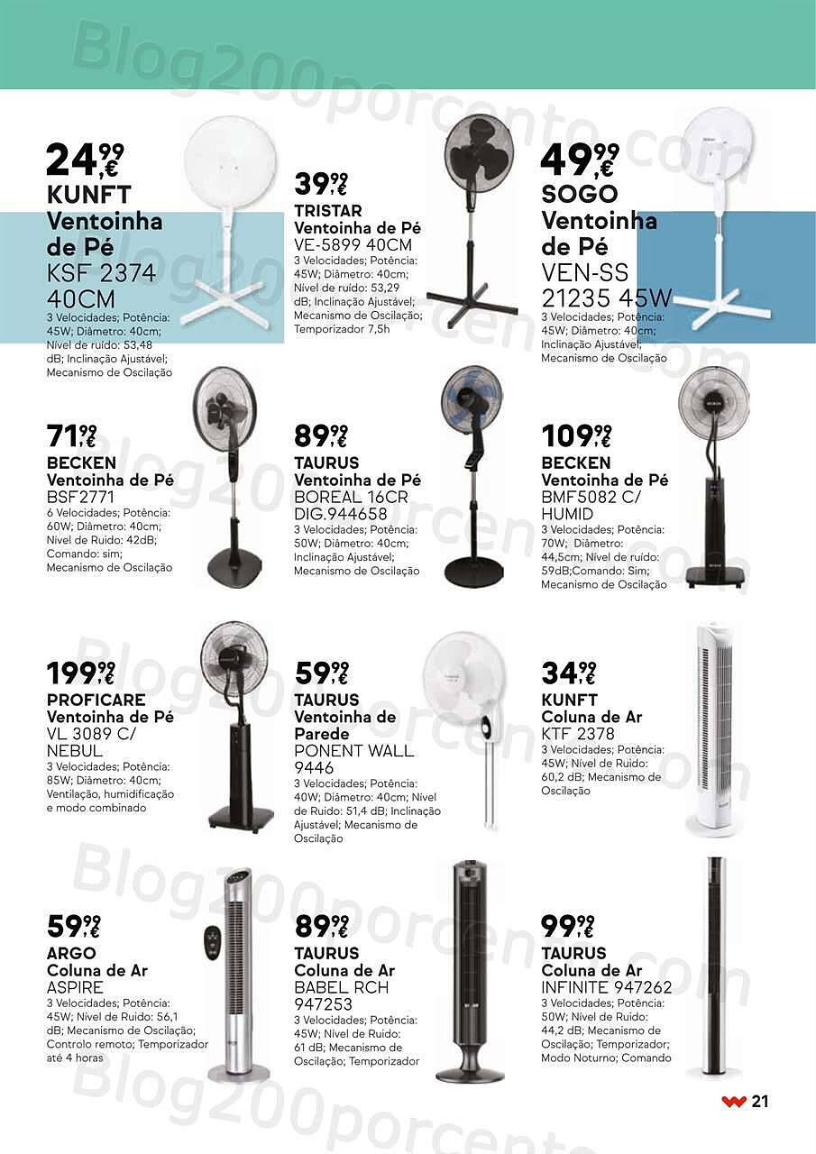 Antevisão Folheto WORTEN Climatização Promoções até 31 julho