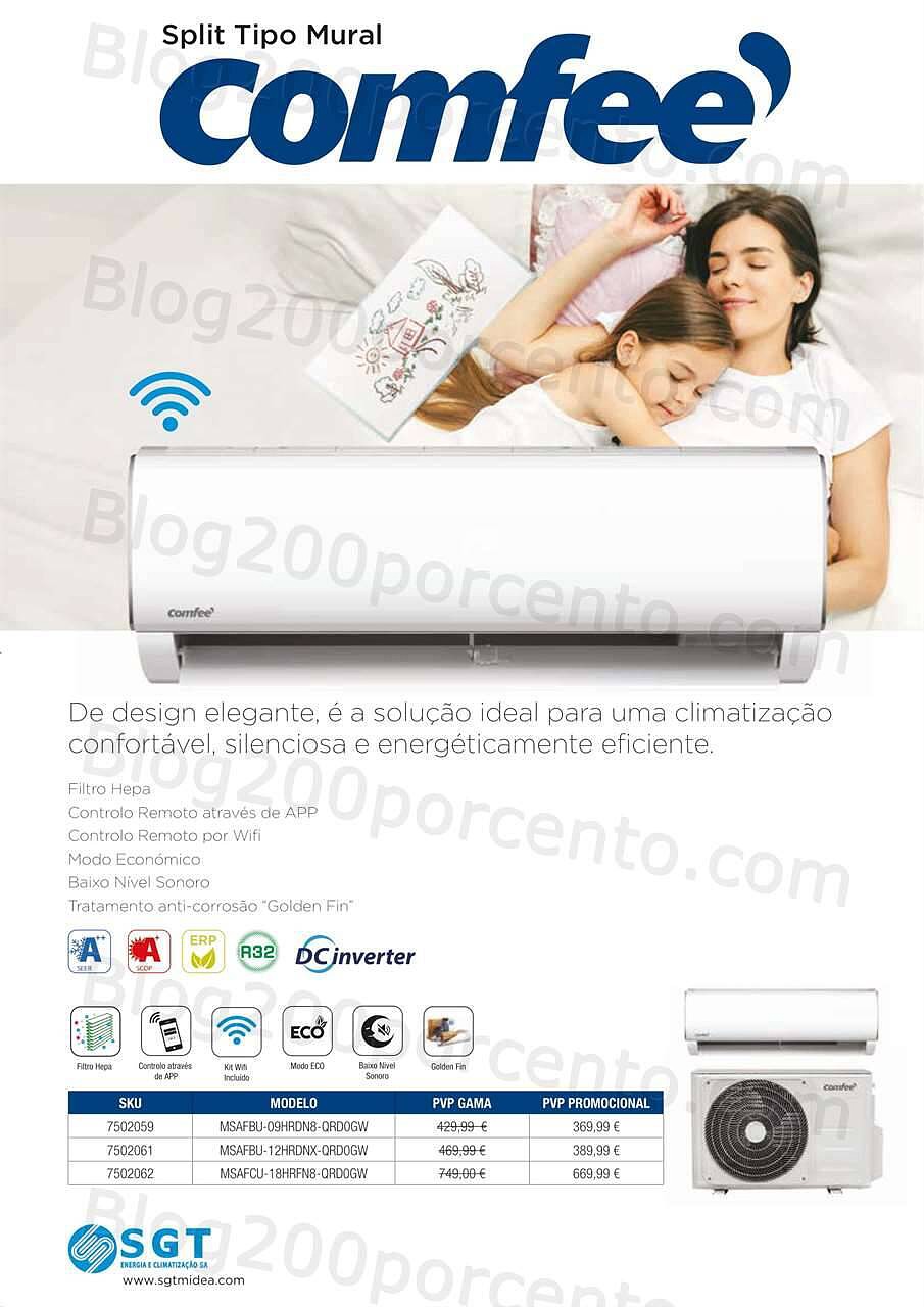 Antevisão Folheto WORTEN Climatização Promoções até 31 julho