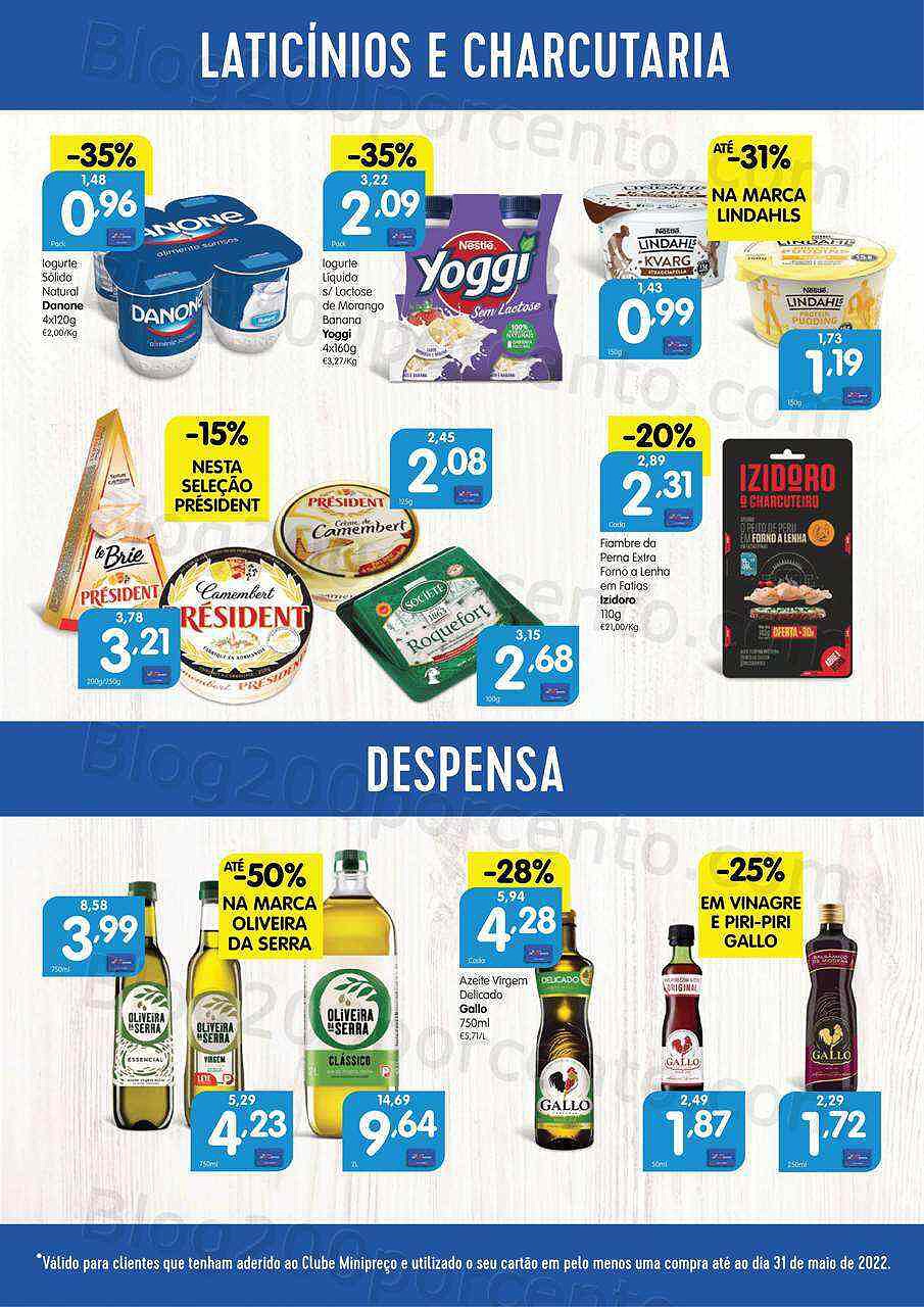 Antevisão Folheto Clube MINIPREÇO Promoções de 2 a 8 junho