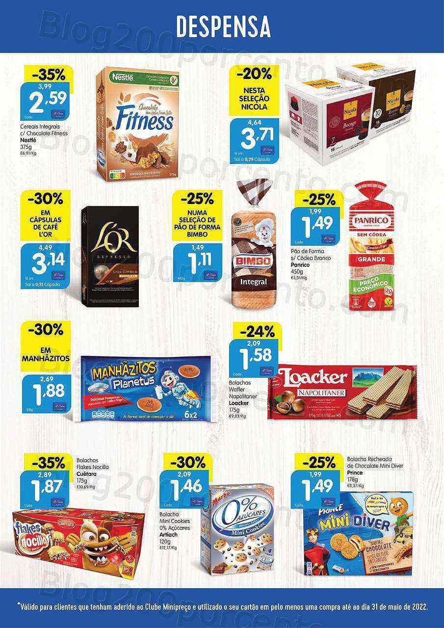 Antevisão Folheto Clube MINIPREÇO Promoções de 2 a 8 junho