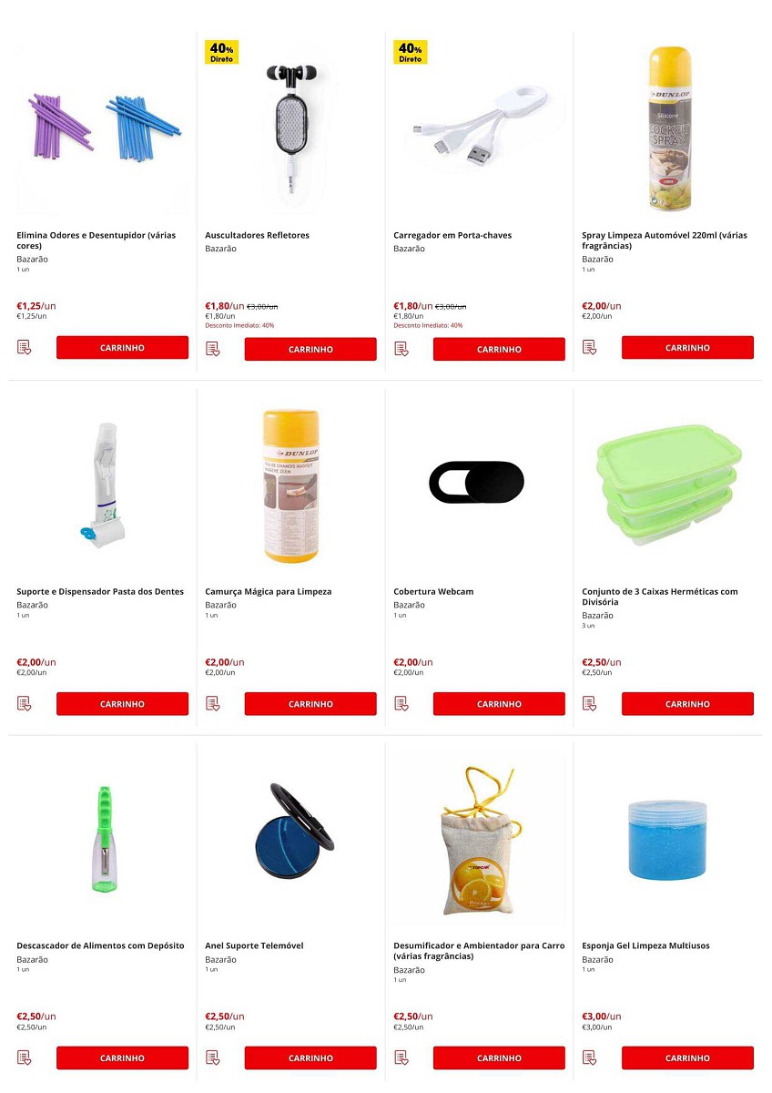 Antevisão Folheto CONTINENTE Bazarão Promoções de 28 junho a 4 julho