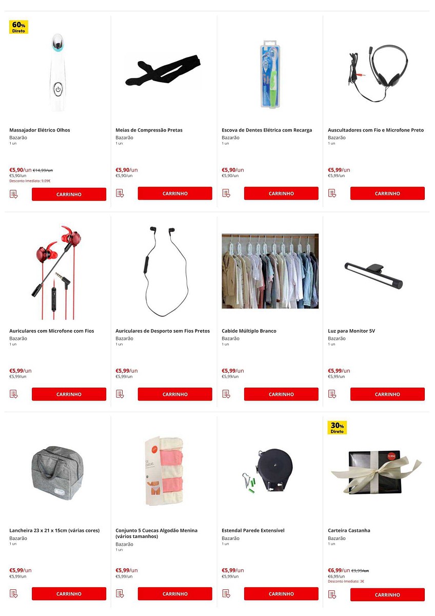 Antevisão Folheto CONTINENTE Bazarão Promoções de 28 junho a 4 julho